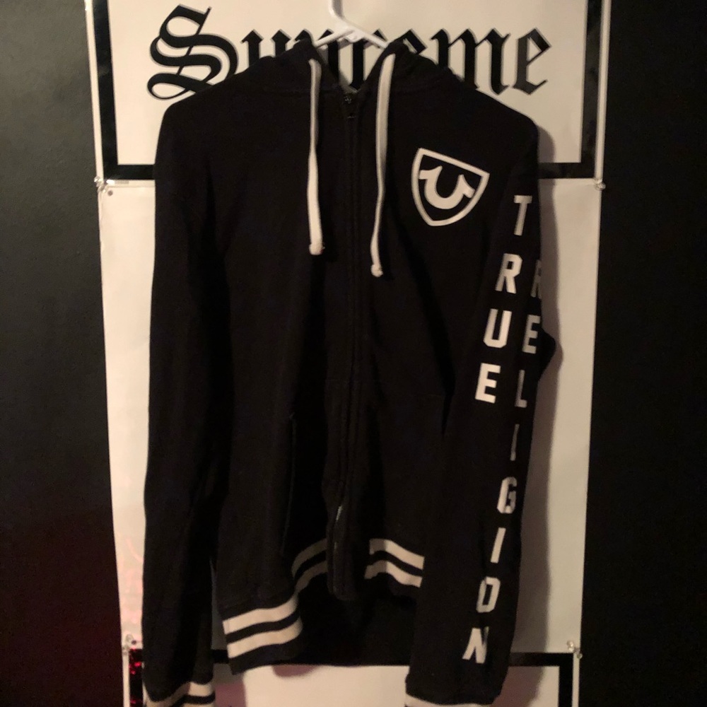 True Religion Logo Hoodie